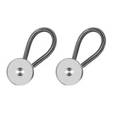 2 Botões Alargador Extensor Para Colarinho De Camisa