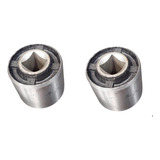 2 Bucha Coxin Suporte Do Motor Neo 115 05 12 Genuina Yamaha