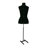 2 Busto Manequim Corte Costura Modelagem Plana Moulage 2 Pés