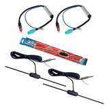 2 Cabo Adaptador Antena 2 Antena Interna Receptiva Amplifi