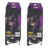 2 Cabo Guitarra Santo Angelo Ninja P10 P10l 25ft 7 62m