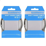 2 Cabos De Cambio Shimano 1 2x2100mm Bike Bicicleta