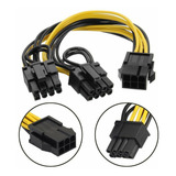 2 Cabos De Energia 6 Pin Para 2 X 8 6 2 Pin Pci e Splitter