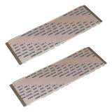 2 Cabos Flat 60 Vias X 10cm Para Tv Kdl Modelo 42r474a