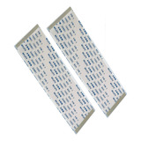 2 Cabos Flat 60 Vias X 10cm Para Tv Tcl 43s6500fs
