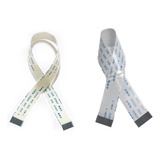 2 Cabos Flat 7 24 Vias X 25cm P Som Sony Genezi Sh 2000