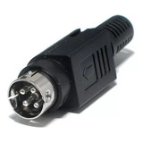 2 Cabos Plug Kycon Mini din 4 Pinos grosso P Fonte 2 Mt