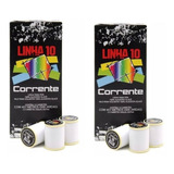 2 Caixas De Linha 10 Corrente Para Pipa 500 Jardas 457m Nf e