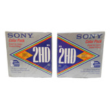 2 Caixas Disketes Sony Colors 3 5 2hd Lacradas Com 10 Cada