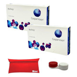 2 Caixas Lente De Contato Biofinity Mensal Brinde