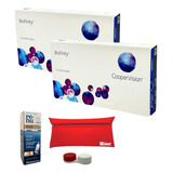 2 Caixas Lente De Contato Biofinity Mensal Brinde