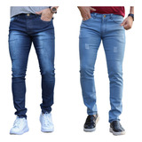 2 Calças Jeans Plus Size Lycra