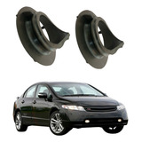 2 Calços De Mola Inferior Traseiro Honda Civic 07 17