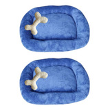 2 Cama Bigata G Tecido Soft Com 2 Ossinhos Kit 4 Pçs