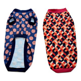2 Camisetas Pet Gg Ou Xg Malha Inverno verão Roupa Pet