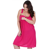 2 Camisola 2 Sutiã Amamentação Bojo Plus Size 50 52 54