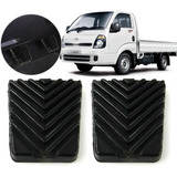 2 Capas Borracha Pedal Freio Embreagem Kia Bongo 2500 2700