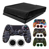 2 Capas Controle Para Ps4 Camuflado Capa Console 4 Grip