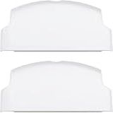 2 Capas De Porta Traseira De Bateria Para Peças De Reparo Portáteis PSP 2000 2001 3000 3001 Branca 