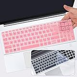 2 Capas De Teclado Para Notebook HP Probook 450 G8 G9 39 6 Cm Probook 455 G8 G9 HP Probook 650 G8 HP Zbook Power G8 G9 39 6 Cm Não Serve Para Probook 450 455 650 G5 G6 G7 Rosa Transparente
