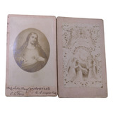 2 Cartão Católico Antigos Colégio Jesuíta De Campolide 1903