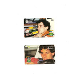 2 Cartões Telefônicos Ayrton Senna