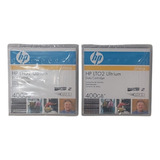 2 Cartuchos De Dados Hp Lto2 Ultrium 400gb C7972a