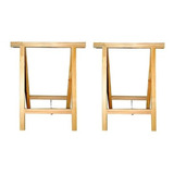 2 Cavaletes Profissional Bancada Grandes 80 X 50