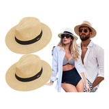 2 Chapéu Moda Panamá Promoção Fedora