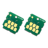 2 Chip Caixa Manutenção Epson F570 F571 T3170 T5170 T3170x