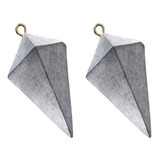 2 Chumbada Capela 140g Chumbo Pesca De Arremesso