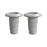 2 Chumbadores Canopla Para Escada De Piscina