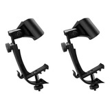 2 Clamp Suporte Garra De Microfone C Cachimbo P Bateria