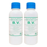 2 Cloretos De Cálcio Líquido 200ml Para Queijo Caseiro Minas