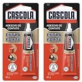 2 Cola De Sapateiro Cascola Adesivo De Contato Extra 30g