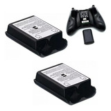 2 Compartimento Traseiro Caixa Pilhas Controle Para Xbox 360