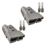 2 Conector Bateria Empilhadeira Anderson Power 350a Original