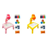 2 Conjunto De Ferramentas De Pintura Educacional De Mesa De