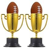 2 Conjuntos De Troféus Mini Troféus Troféu De Plástico Taça De Troféu Prêmio De Festa Prêmio De Conquista Reconhecimento Ideal Para Escola Esportes Escritório Jogos De Carnaval 