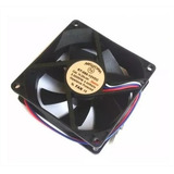 2 Cooler Nework 12v 80x80x25 Mm 5000 Rpm Cód 14 204hh Nova