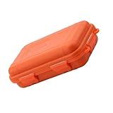 2 Cores 2 Tamanhos Caixa De Armazenamento Ao Ar Livre Recipiente De Sobrevivência Ao Ar Livre Pequenas Ferramentas Armazenamento 17x4 5x11cm Laranja 