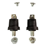2 Coxim Suporte Parafuso E Porca Do Pisca Cb300 Original