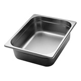 2 Cuba Gastronômica Inox Gn 1 2 X 100mm 2 Tampas De 5 Litros