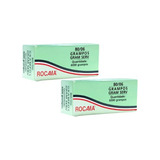 2 Cx Grampos Grampeador Pneumatico 80 06mm Rocama Cor Prata