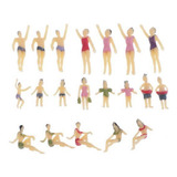 2 De Nadador E Pintadas Com De