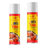 2 Desmoldante Cera Abelha Spray Unta Forma Bolo Confeitaria