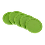 2 Discos De Substituição Para Air Hockey Verde