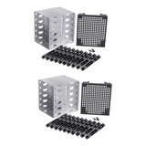 2 Discos Rígidos Hdd Cage Rack De 5 25 Polegadas A 5 X 3 5
