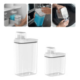 2 Dispenser Sabão Amaciante Dosador Lavanderia 2 3 E 1 5 Ou
