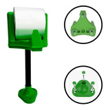 2 Dispenser Suporte Bobina Fundo Estrela Ventosa Completo